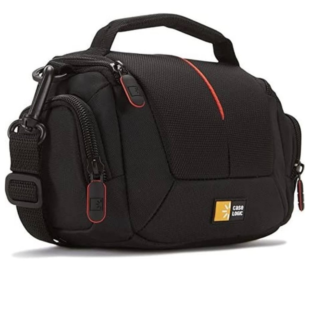 Case Logic Camcorder Kit Bag, Black, 20.1 x 14 x 15 Cm, compact, zippered, strap